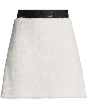Herno Laminar Light Mini Skirt Polyester - White
