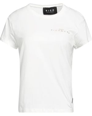 John Richmond T-Shirt Cotton, Elastane - White