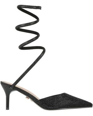 Twenty Four Haitch Mules & Clogs - Black