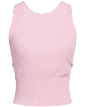 ERMANNO FIRENZE Top Viscose, Polyamide - Pink