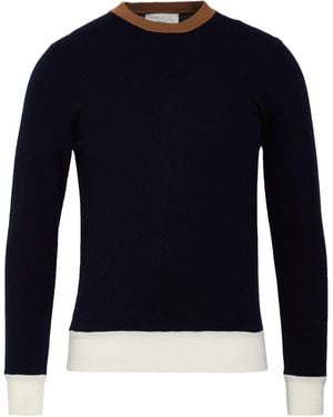 THE PULL Midnight Sweater Wool - Blue