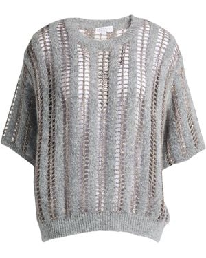 Brunello Cucinelli Sweater Wool, Mohair Wool - Gray