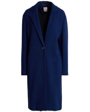 120% Lino Cappotto - Blu