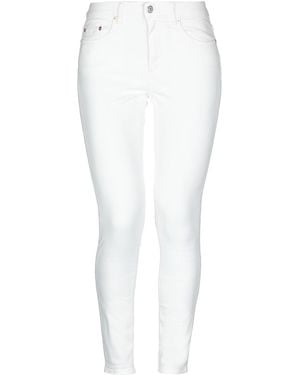Acne Studios Jeans Cotton, Elastomultiester, Elastane - White