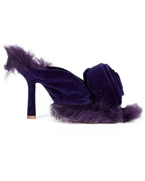Burberry Thong Sandal - Purple