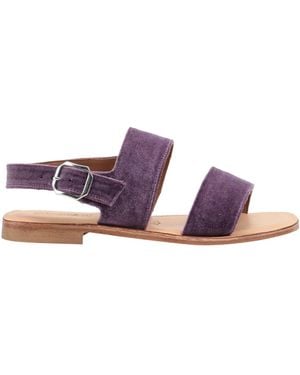 STRINGART Sandals Textile Fibres - Purple