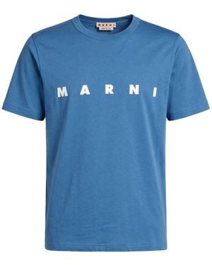 Marni T-Shirts - Blue