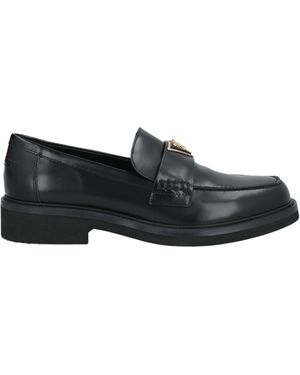 Guess Loafers Leather - Black