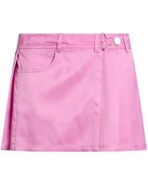 Moschino Mini Skirt Acetate, Silk - Pink