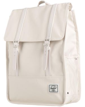 Herschel Supply Co. Chapter Travel Kit -- Ivory Backpack Recycled Polyester - White