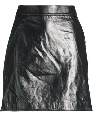 Bally Mini Skirt Lambskin - Black