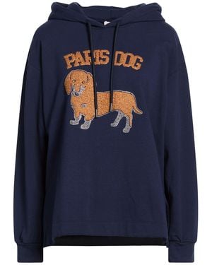 Oltre Sweatshirt Cotton, Elastane - Blue