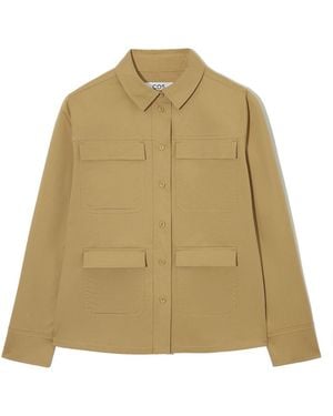 COS Camisa - Neutro
