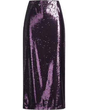 Philosophy Di Lorenzo Serafini Midi Skirt Polyester, Polyamide - Purple