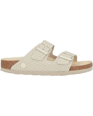 Birkenstock Sandals Leather - White