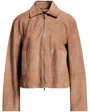 Manzoni 24 Jacket Lambskin - Brown