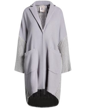 Semicouture Coat Virgin Wool, Polyamide - Gray