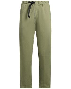 White Sand Pants Cotton, Elastane - Green