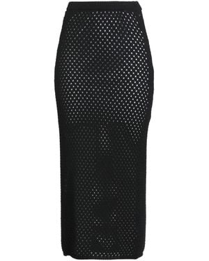 MEIMEIJ Midi Skirt Cotton - Black