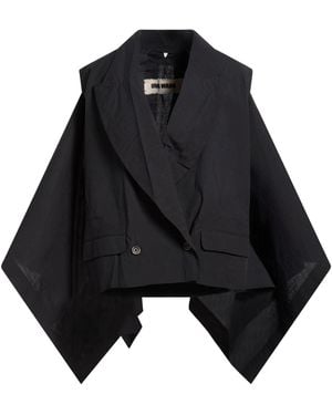 Uma Wang Jacket Cotton, Elastane - Blue