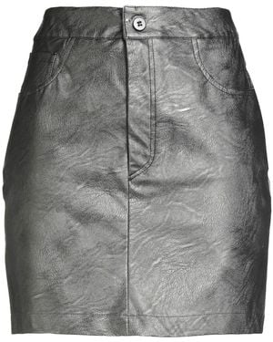 FACE TO FACE STYLE Mini Skirt - Grey