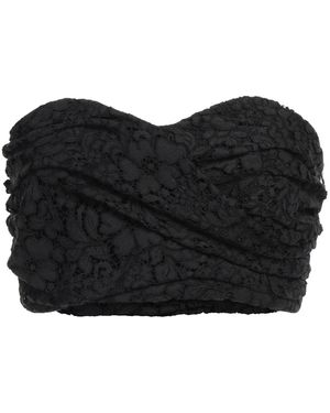 PT Torino Top Viscose, Cotton, Nylon - Black