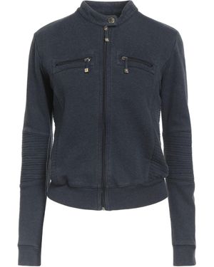 Elisabetta Franchi Jeans Sweatshirt Cotton - Blue