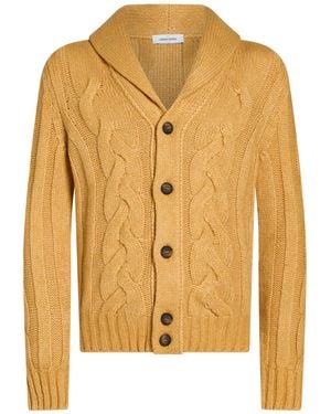 Gran Sasso Cardigan Virgin Wool, Polyamide - Metallic