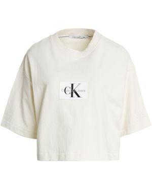 Calvin Klein Sweatshirt Cotton - White