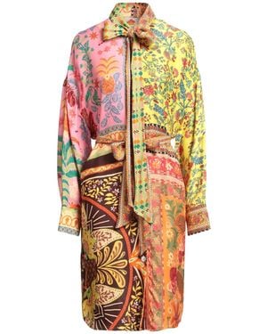 FARM Rio Midi Dress Viscose - Orange