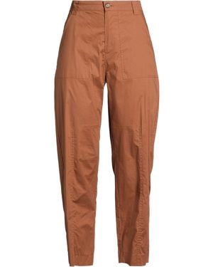 Diana Gallesi Light Pants Cotton - Orange
