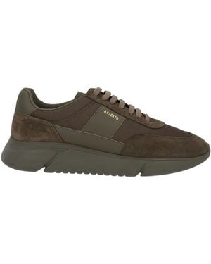 Axel Arigato Military Sneakers Leather, Textile Fibers - Brown