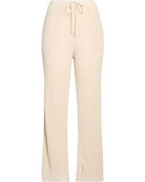 LE17SEPTEMBRE Pants Cotton, Nylon - Natural