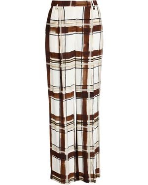 Dries Van Noten Hose - Mettallic