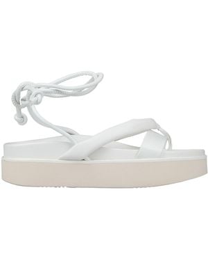 Eqüitare Thong Sandal - White