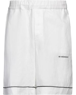 Givenchy Shorts & Bermuda Shorts Linen - White