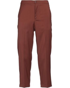 Costumein Trousers Virgin Wool - Red