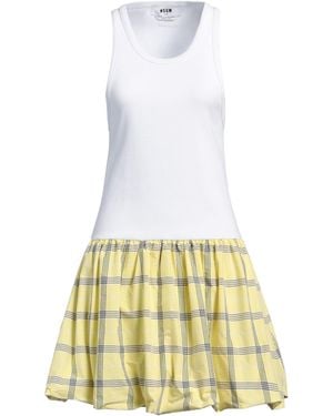 MSGM Mini Dress - White