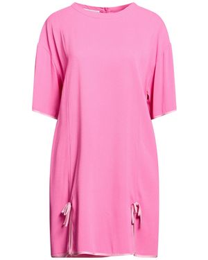 Moschino Mini Dress Acetate, Viscose, Elastane - Pink