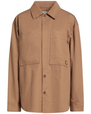 Maison Kitsuné Camel Jacket Cotton - Brown