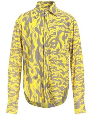 ERL Shirt Cotton, Linen - Yellow