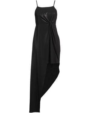 Siste's Maxi Dress Polyester, Elastane - Black