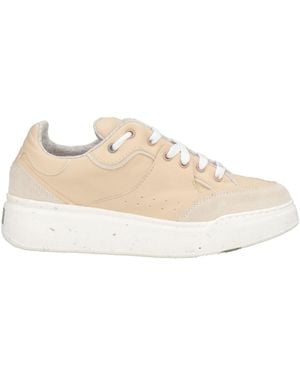Max Mara X Acbc Sneakers Leather - Natural