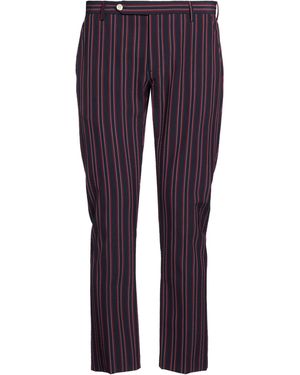 Entre Amis Trousers Polyester, Virgin Wool, Elastane - Purple