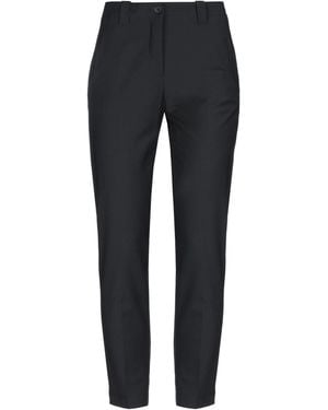 Attic And Barn Pants Polyester, Virgin Wool, Elastane - Blue