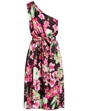Fly Girl Midi Dresses - Red