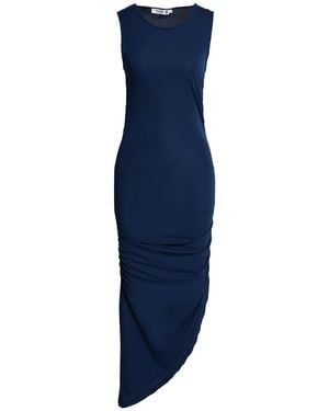 Please Midi Dress Polyester, Elastane - Blue