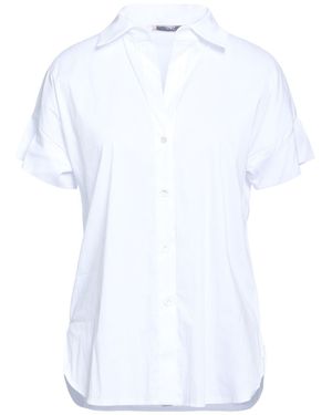 Carla G Shirt Cotton, Polyamide, Elastane - White