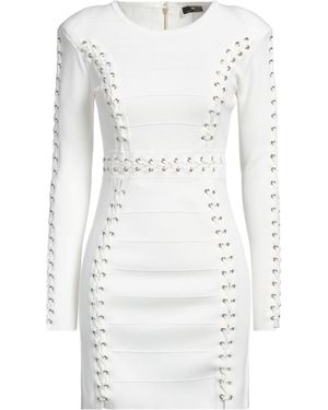 Elisabetta Franchi Mini-Kleid - Weiß