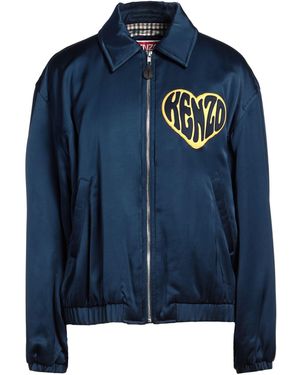 KENZO Jacket Viscose - Blue